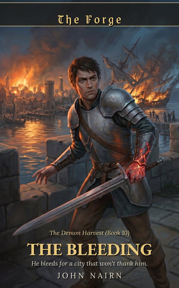 Cover of Book 10: The Bleeding